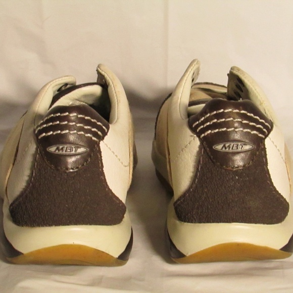 MBT Cream and Brown Women's Sneakers - Picture 6 of 8